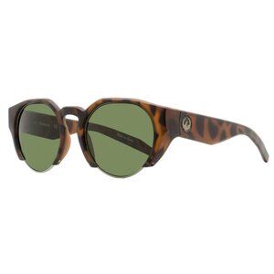 Dragon Round Sunglasses Compass LL 246 Matte Tortoise 51mm